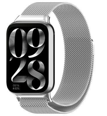 Ремешок CDK для Xiaomi Mi Smart Band 9 Pro | Metal Milanese Loop Magnetic (017123) (silver) 018663-227 фото