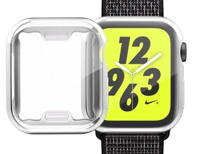 Чехол-накладка DK Silicone Face Case для Apple Watch 41mm (silver) 013548-227 фото