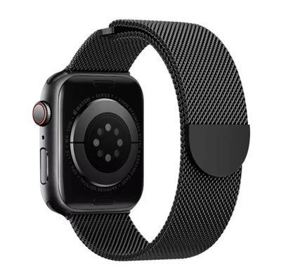 Ремешок CDK для Apple Watch Ultra 49mm (Series 1 / 2) | Metal Milanese Long Loop (022448) (black) 022661-124 фото