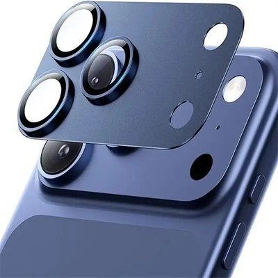 Захисне скло DK для Apple iPhone 17 Pro Max | на камеру Metal Armor (023229) (deep blue) 023229-122 фото