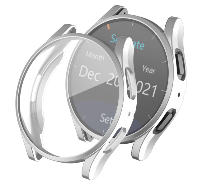 Чехол-накладка DK Silicone Face Case для Samsung Galaxy Watch5 (R900 / R905) 40mm (015083) (silver) 015083-227 фото