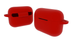 Чехол-накладка DK Silicone Candy Friendly с карабином для Xiaomi QCY T10 / T10 Pro / T11 (red) 012551-074 фото 3