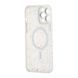 Чехол-накладка DK для Apple iPhone 14 Pro Max | MagSafe Composite Matte Splash (clear) 018494-114 фото 6