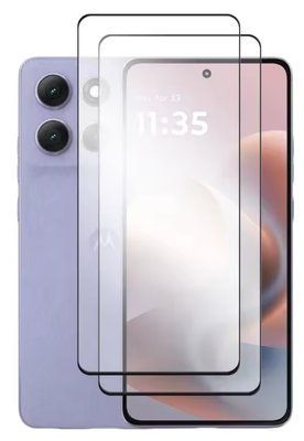 Захисне скло 2 шт CDK для Motorola Moto G86 / G86 Power | 3D Full Glue (022491) (black) 022598-062 фото