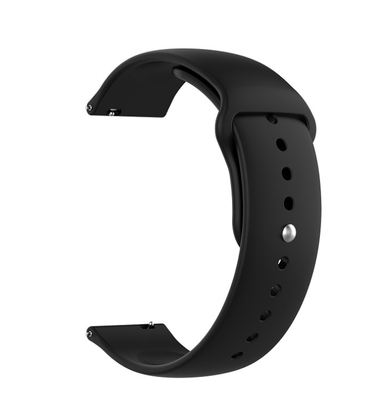 Ремінець CDK для Samsung Active (R500) 40mm | 20mm Silicone Sport Band (011908) (black) 011979-124 фото