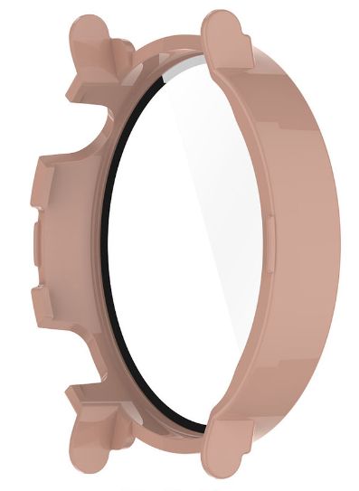 Чехол-накладка DK Пластик Gloss Стекло Full Cover для Huawei Watch GT 4 41mm (pink) 017598-373 фото