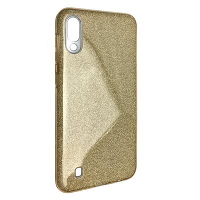 Чохол-накладка DK Silicone Glitter Heaven Rain для Samsung M10 (gold) 08472-723 фото