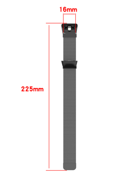 Ремешок CDK Metal Milanese Loop Magnetic для Huawei Band 6 (012956) (black) 012957-124 фото