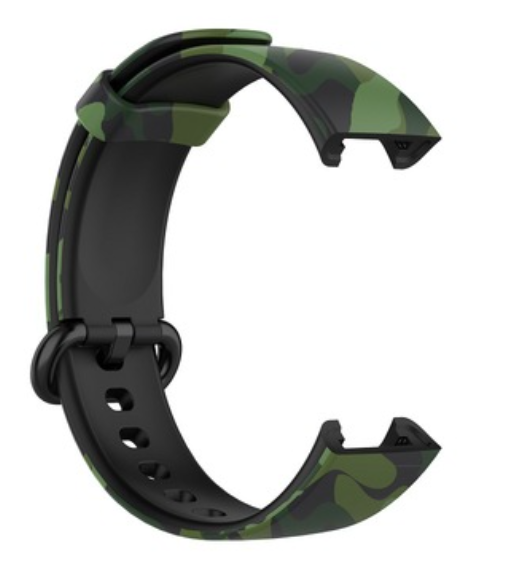 Ремінець DK Silicone Sport Band Classic Camouflage для Xiaomi Redmi Watch / Mi Watch Lite (green) 011913-133 фото