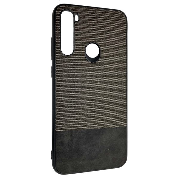 Чохол-накладка DK Silicone дляm Cotton Fabric для Xiaomi Redmi Note 8 (black) 09612-076 фото