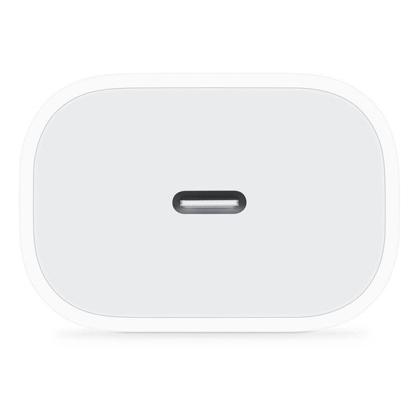 Зарядное устройство для Apple 20W USB-C Power Adapter (MHJ83ZM) A2347 (OEM) (white) 010984-162 фото