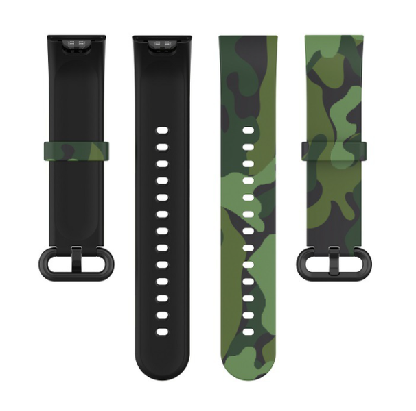Ремешок DK Silicone Sport Band Classic Camouflage для Xiaomi Mi Watch Lite (011913) (green) 011913-133 фото