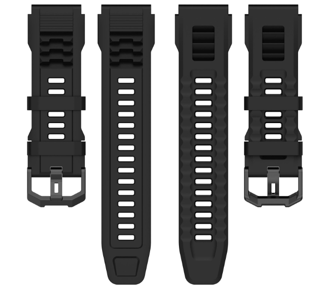 Ремінець DK Silicone Sport Band Classic для Xiaomi Amazfit T-Rex Ultra (black) 017128-124 фото