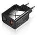 Зарядное устройство Fast Charger PD+QC3.0 25W USB / Type-C (HC-082) (black) 014511-115 фото 1