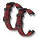 Ремешок 2шт CDK для Huawei Band 8 / 9 | Silicone Sport Band Nike (016452) (black / red) 021830-963 фото 1
