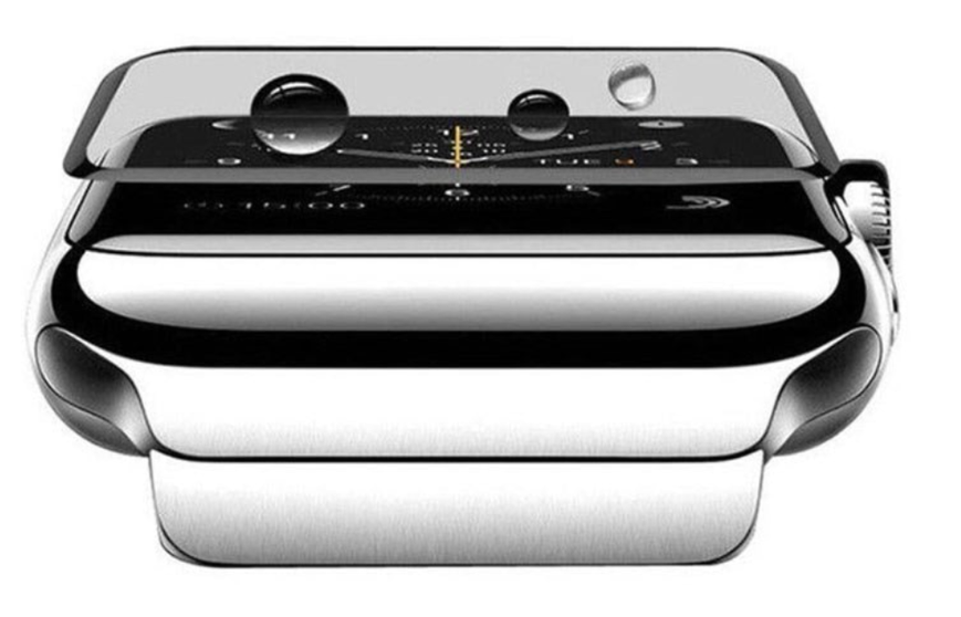 Захисне скло DK 3D Full Glue для Apple Watch 45mm (black) 013610-124 фото