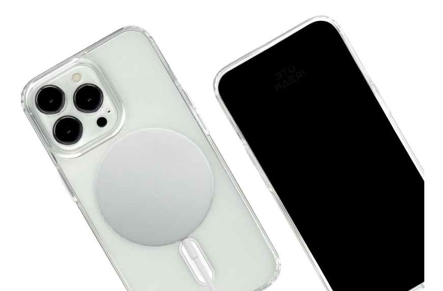 Чехол-накладка Силикон Composite Clear Case с MagSafe для Apple iPhone 14 (clear) 015165-114 фото