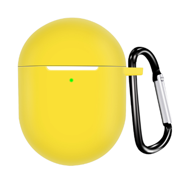 Чехол-накладка DK Silicone Candy Friendly з карабіном для Xiaomi Redmi Buds 4 (yellow) 014781-067 фото