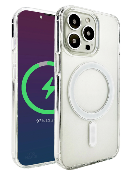Чохол-накладка Силікон Composite Clear Case з MagSafe для Apple iPhone 13 Pro (clear) 015163-114 фото