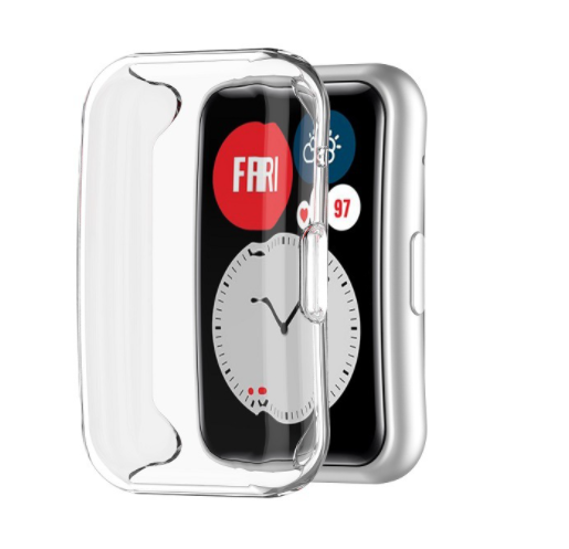 Чехол-накладка DK Silicone Face Case для Huawei Watch Fit / Fit SE (clear) 011414-936 фото