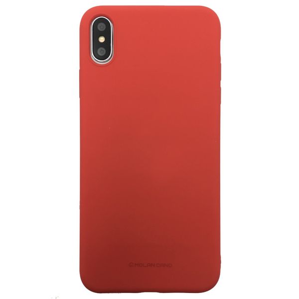 Чехол-накладка Silicone Hana Molan Cano SF Jelly для Apple iPhone XS Max (red) 07655-757 фото