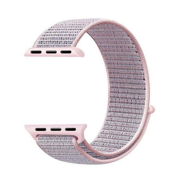 Ремешок CDK для Apple Watch 41mm (Series 7 / 8 / 9) | Nylon Sport Loop (08883) (pink sand) 018042-158 фото