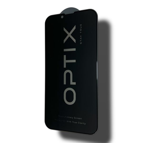 Захисне скло DK Full Glue Антишпион Optix для Apple iPhone 13 (017560) (black) 017560-062 фото