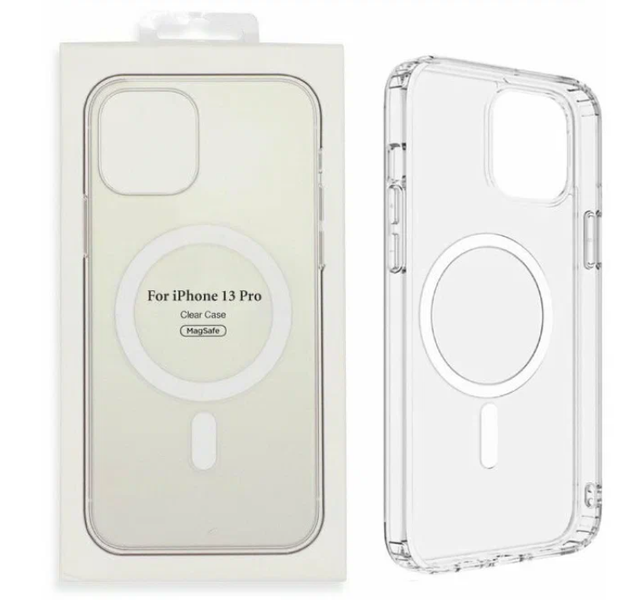 Чехол-накладка Силикон Composite Clear Case с MagSafe для Apple iPhone 13 Pro (clear) 015163-114 фото