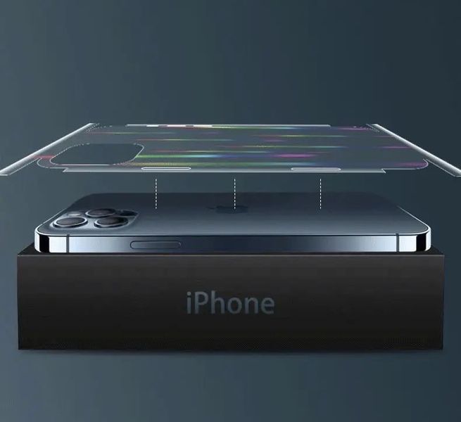 Захисна плівка DK Aurora Shiny HydroGel 360° для Apple iPhone 15 Pro (clear) 017317-063 фото