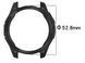 Чохол-бампер 2 шт CDK для Garmin Fenix 8 51 mm Solar | Силікон Outlines (018835) (black) 022789-124 фото 5