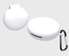 Чехол-накладка DK Silicone Candy Friendly с карабином для Oppo Enco W31 (white) 011167-129 фото 1