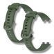 Ремешок 2шт CDK для Huawei Band 8 / 9 | Silicone Sport Band Classic (016235) (virid) 021836-972 фото 1