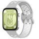 Ремешок CDK для Huawei Watch Fit 4 Pro | Silicone Sport Band Nike (017791) (grey / white) 020994-961 фото 2