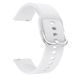 Ремешок CDK для Samsung Watch3 (R850 / R855) 41mm | "S" 20mm Silicone Sport Band Classic (012194) (white) 012400-127 фото 1