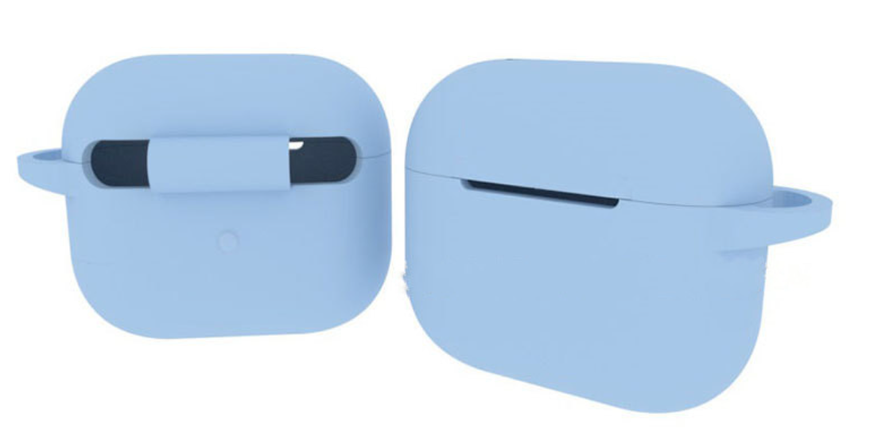 Чехол-накладка DK Silicone Candy Friendly с карабином для Apple AirPods 3 (lilac) 012710-249 фото