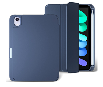 Чохол-книжка DK Еко-шкіра силікон Smart Case Слот Стилус для Apple iPad mini 8.3" 6gen 2021 (A2568) (dark blue) 013752-081 фото