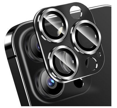 Захисне скло на камеру CDK для Apple iPhone 14 Pro CD Metal Armor (017832) (black) 017833-062 фото
