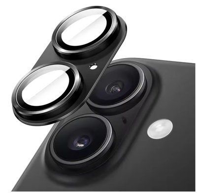 Захисне скло DK для Apple iPhone 17 | на камеру Metal Armor (023231) (black) 023231-062 фото
