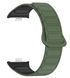Ремешок 2шт DK для Xiaomi Mi Band 8 Pro | Silicone Shaped Magnetic Band (018838) (green / black) 022313-994 фото 2