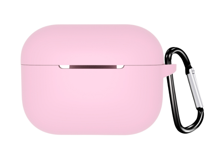 Чехол-накладка DK Silicone Candy Friendly с карабином для Apple AirPods Pro 2 (pink) 015128-068 фото