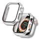 Чохол-накладка 2шт CDK для Apple Watch 46mm (Series 10/11) | Пластик Glass Full Cover (018479) (silver) 022805-227 фото 1